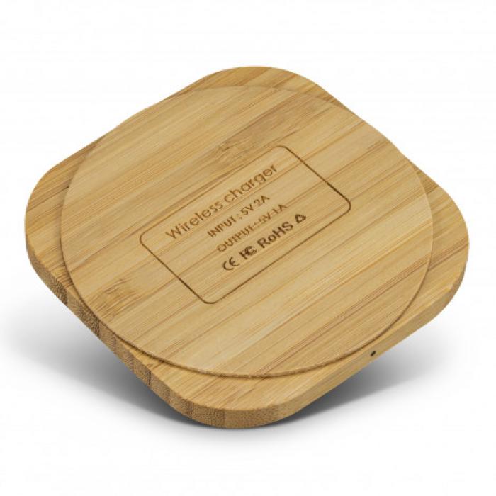 Vita Bamboo Wireless Charger aEUR" Square