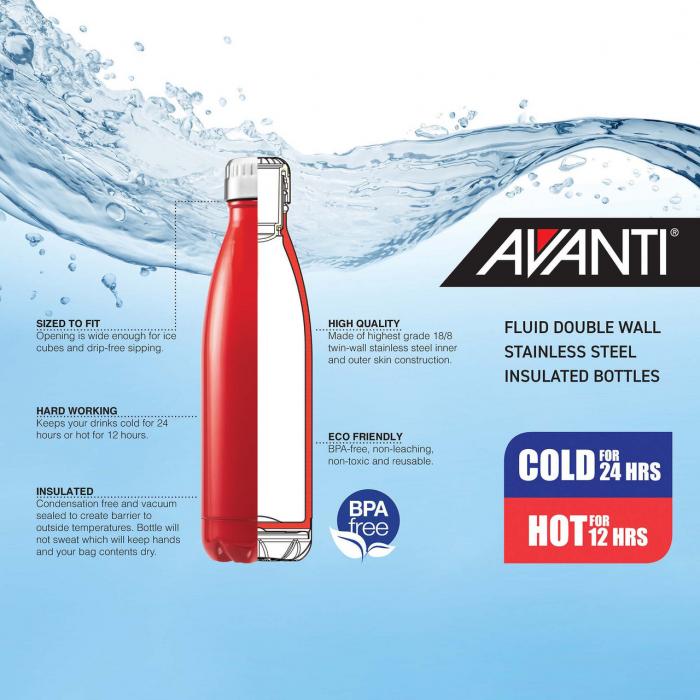 Fluid Vacuum Bottle 350ml AVANTI