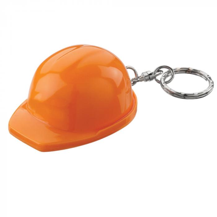 Hard Hat Keyring Orange