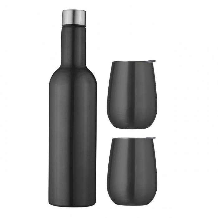 Double Wall Insulated Wine Traveller Set AVANTI