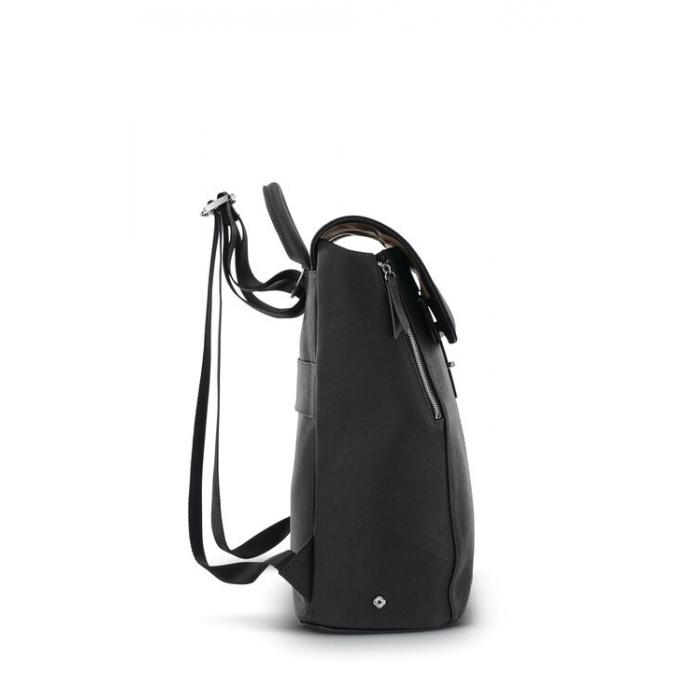  Women Executive Leather Flap Backpack