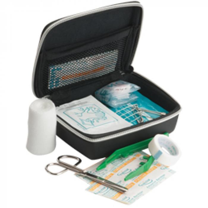 First Aid Kit With Zipped Pu Case