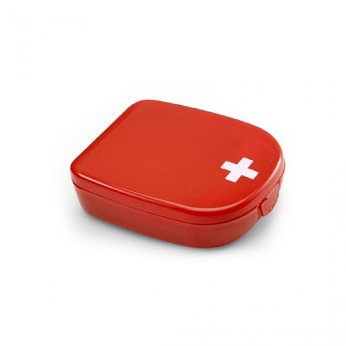 Handy Size First Aid Kit In A Plastic Case