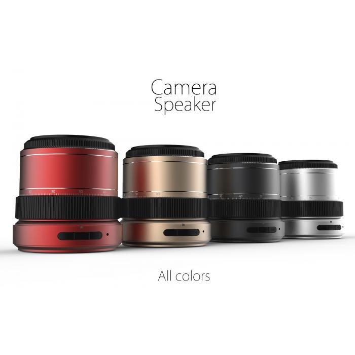 Camera Bluetooth Speaker 