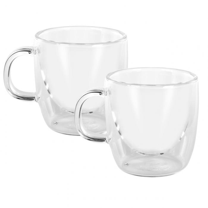 Caffe Manico Double Wall Glasses Set of 2 - 250ml AVANTI