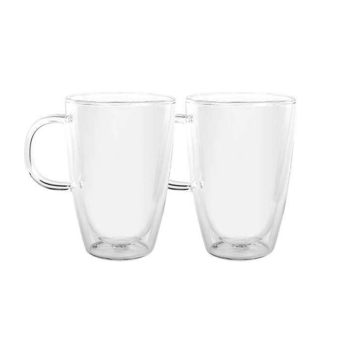 Caffe Manico Double Wall Glasses Set of 2 - 350ml AVANTI