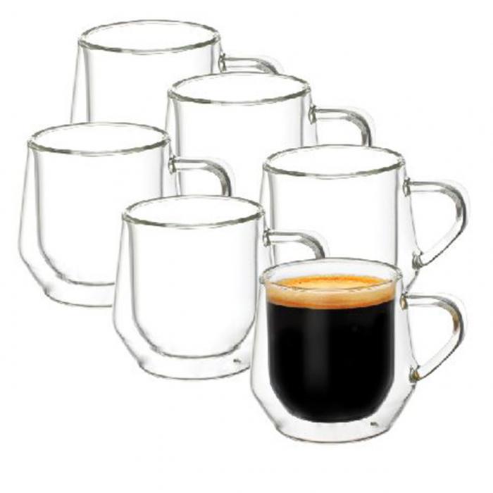 Capri Double Wall Glass 250ml - Set of 6 AVANTI