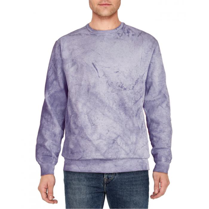 Adult Color Blast Crewneck Sweatshirt