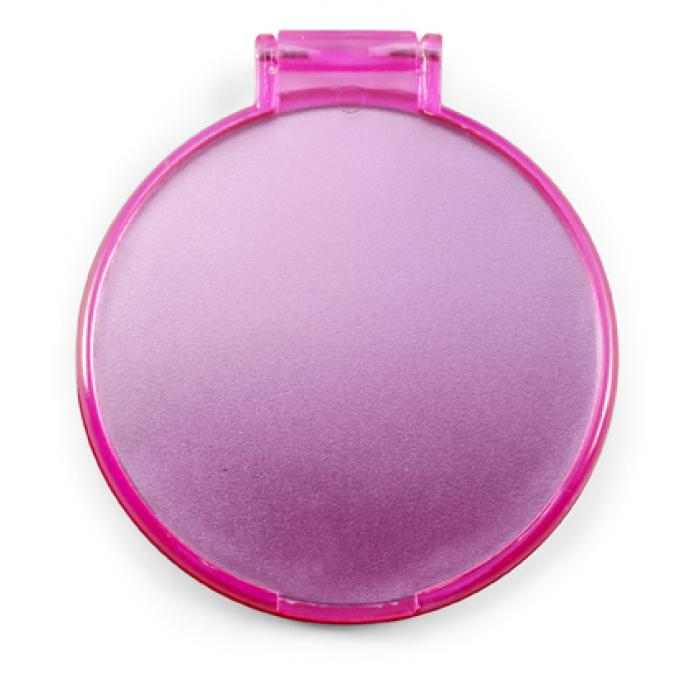 Round Plastic Single Pocket Mirror
