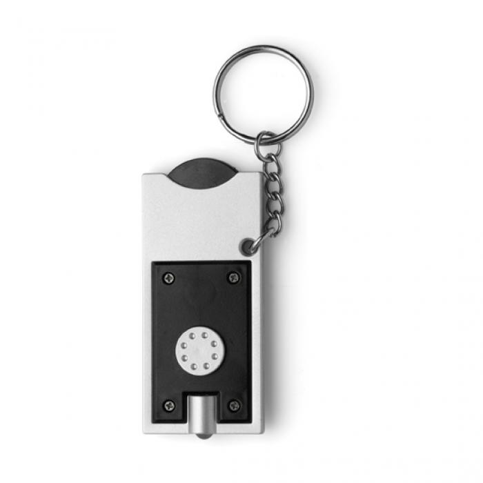 Plastic Key Holder With A White
