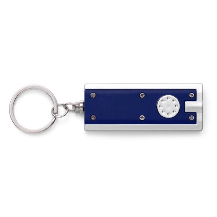 Plastic Key Holder With A Push Button Light