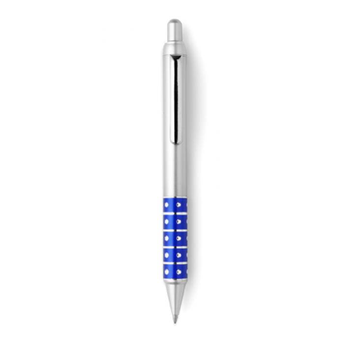 Plastic Ballpen With A Metal Clip