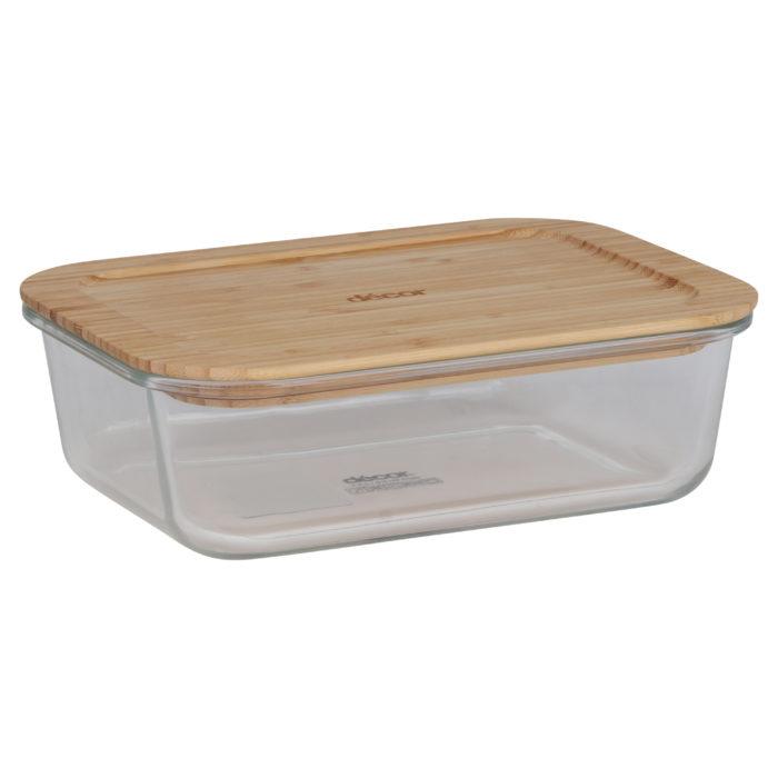 Decor Bamboo Serve and Storage Oblong 1.5L