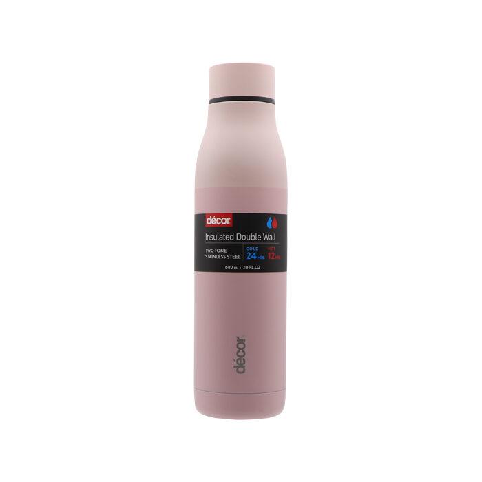 Two Tone Insulated Stainless Steel Bottle 600ml