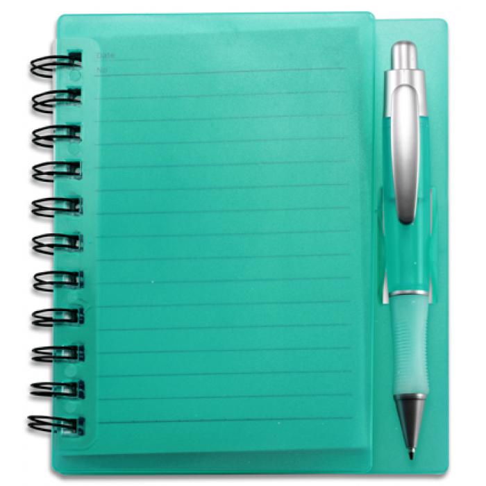 Lined Note Pad In A Spiral Bound