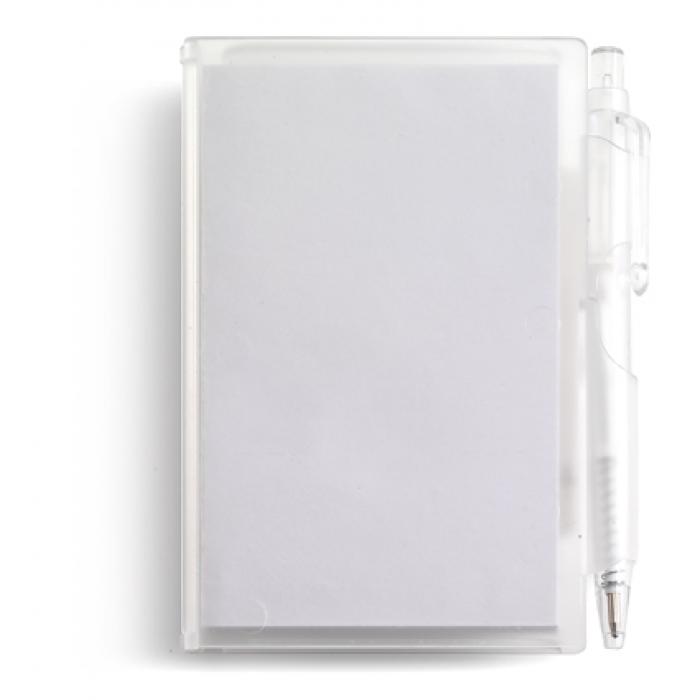 Notebook With Approximately Eighty Sheets and Plastic Case