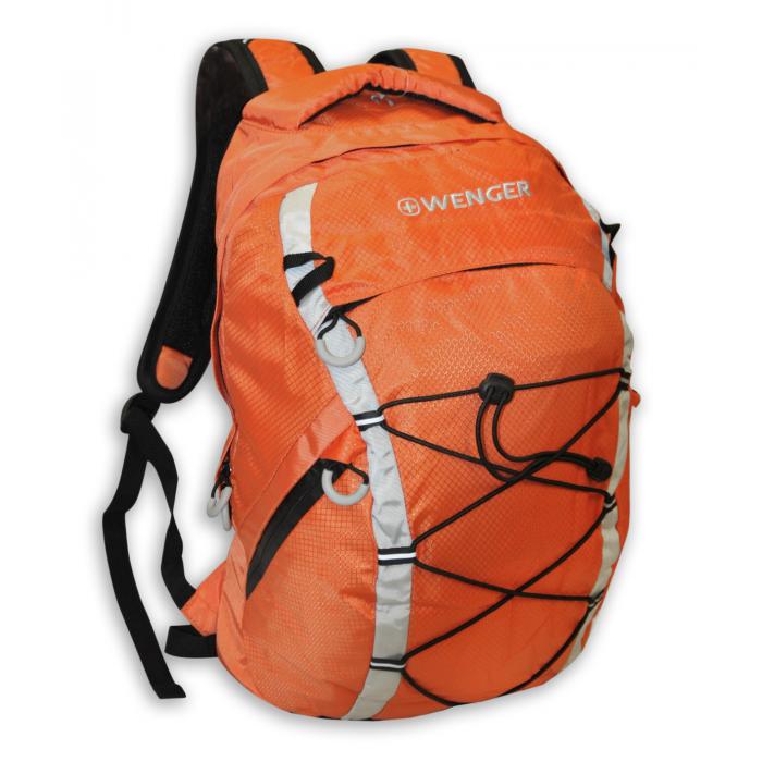 Orange Wenger 18" Adventure Backpack