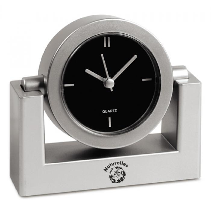 Plastic Desk Clock With Adjustable Dial And Roll Function