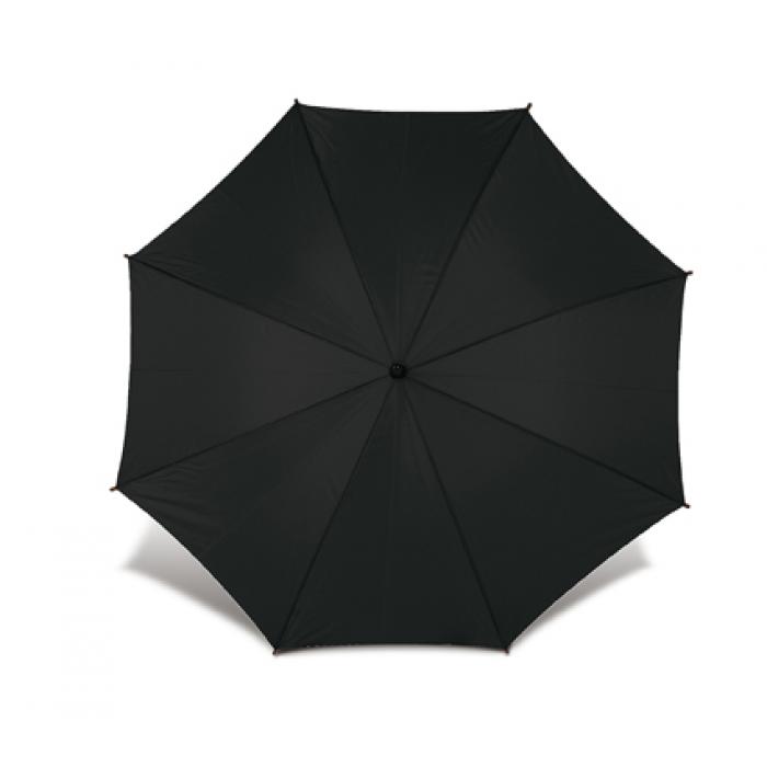Classic 190T Polyester Fabric Umbrella With Wooden Shaft