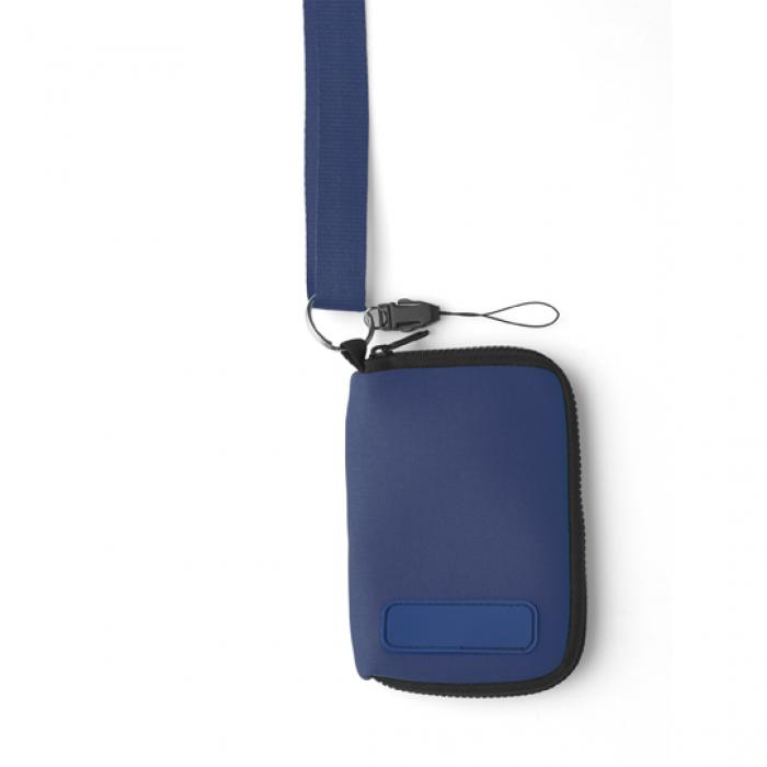 Neoprene Carry Case For An Mp3 Player/Phone Includes Headphone Outlet