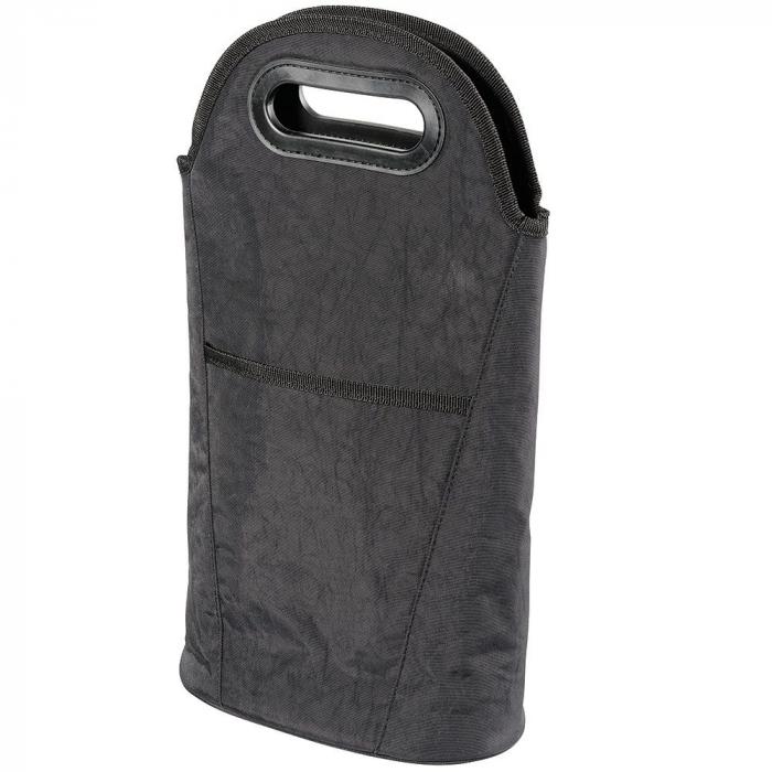 Slate Two Bottle Insulated Wine Cooler & Carrier