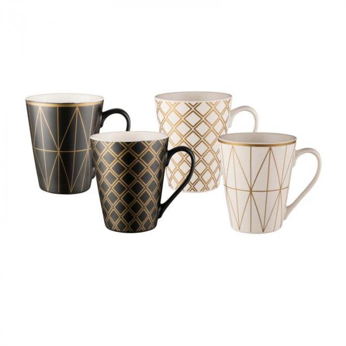 Conical Mug Set of 4 
