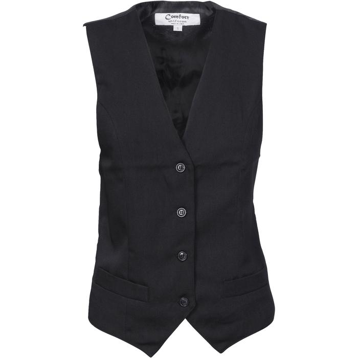 Ladies Black Vest