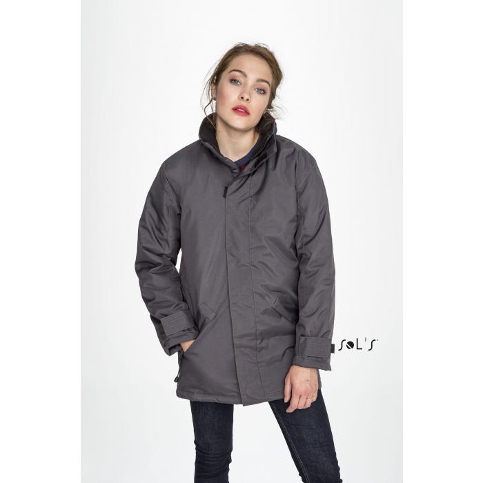River Unisex Parka With Quilted Lining