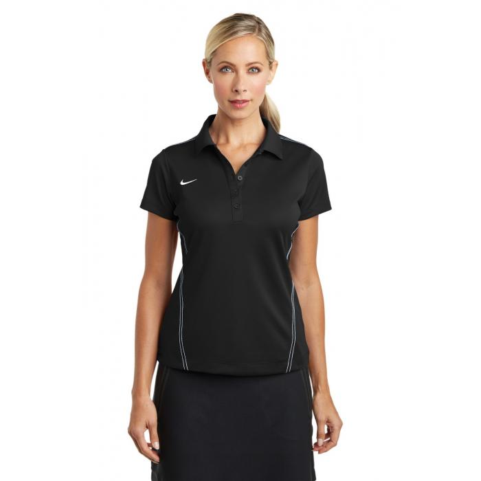 Nike Ladies Dri-FIT Sport Swoosh Pique Polo