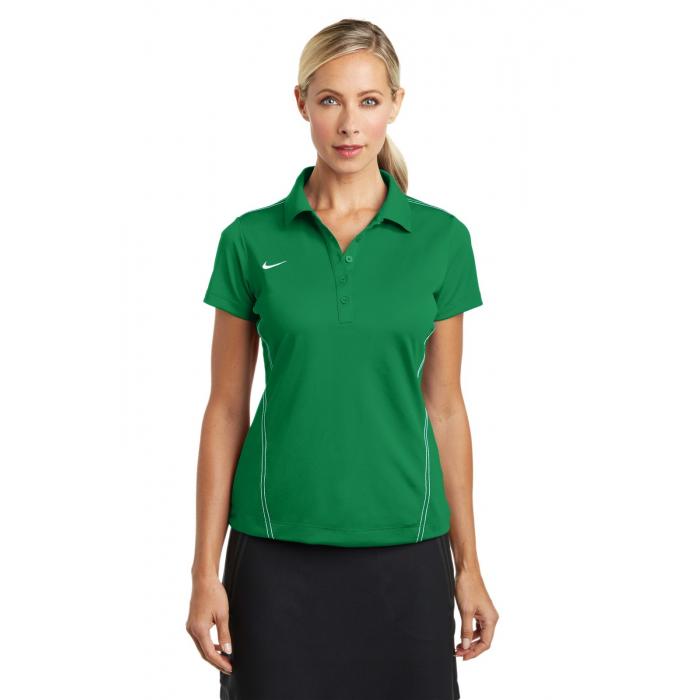 Nike Ladies Dri-FIT Sport Swoosh Pique Polo