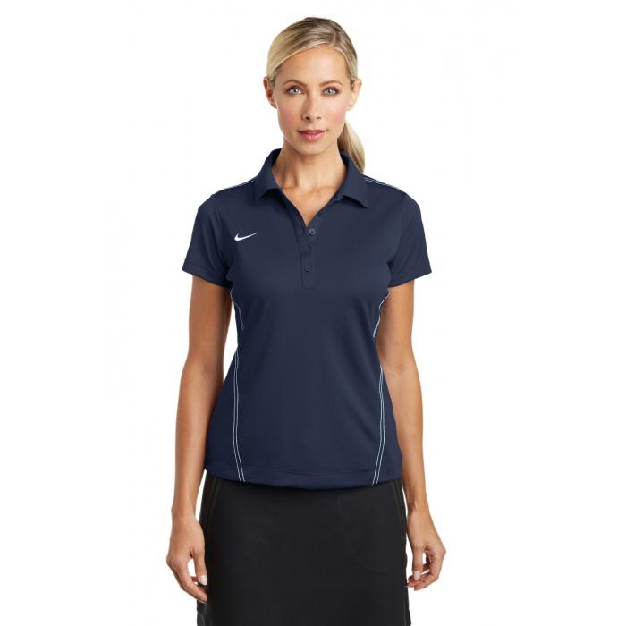 Nike Ladies Dri-FIT Sport Swoosh Pique Polo