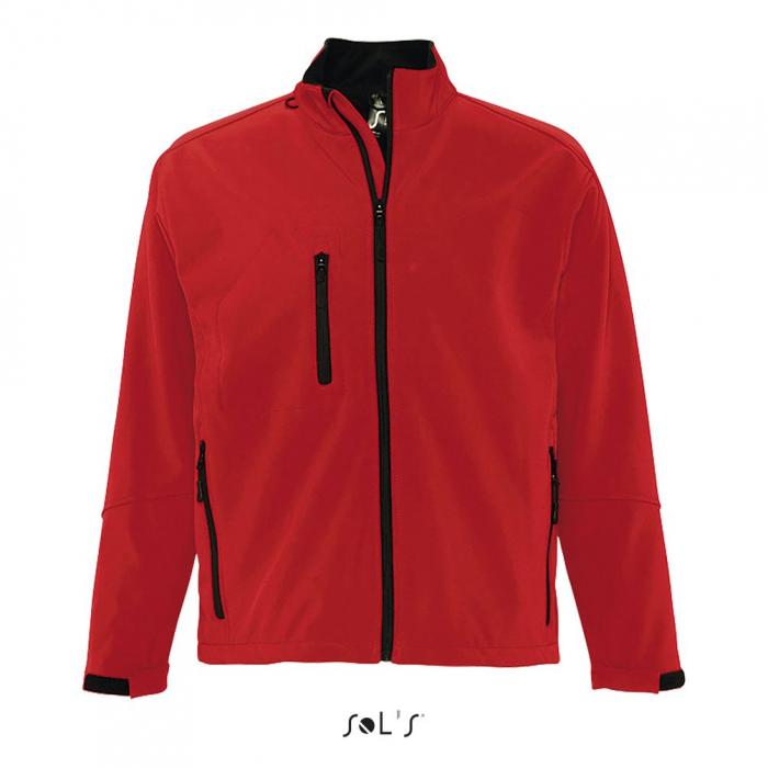 Relax Men's Soft Shell Zipped Jacket