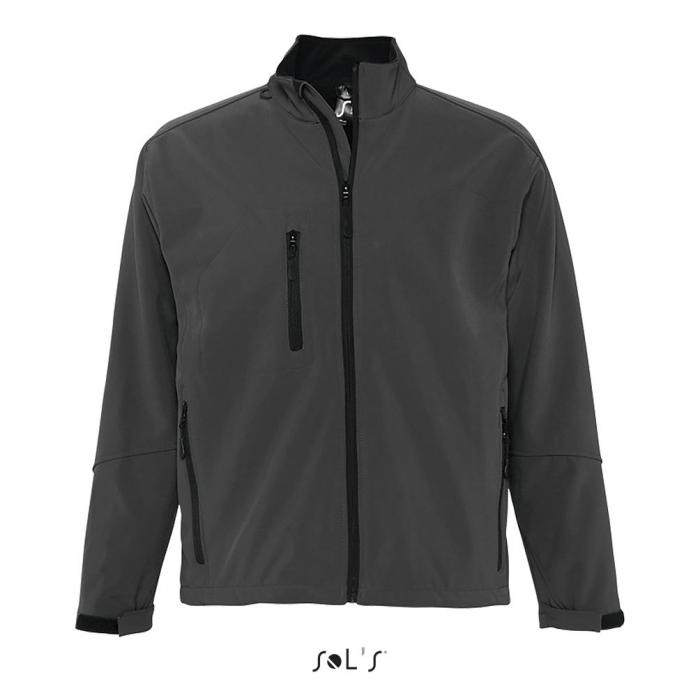 Relax Men's Soft Shell Zipped Jacket