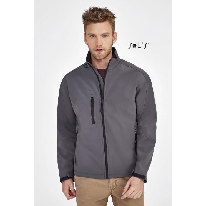 Relax Men's Soft Shell Zipped Jacket