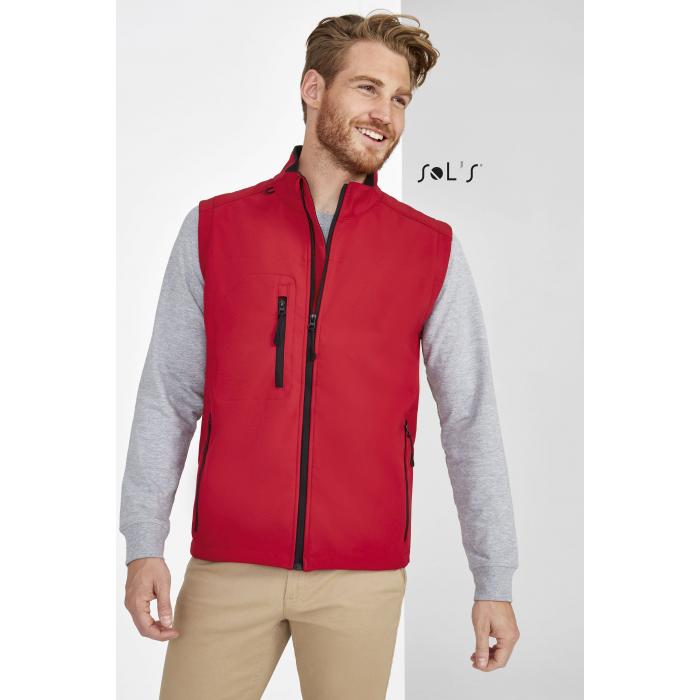 Rallye Men's Sleeveless Soft Shell Jacket