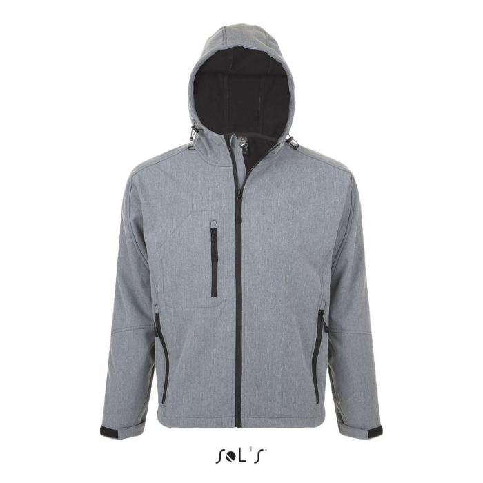 Replay Men's Hooded Softshell