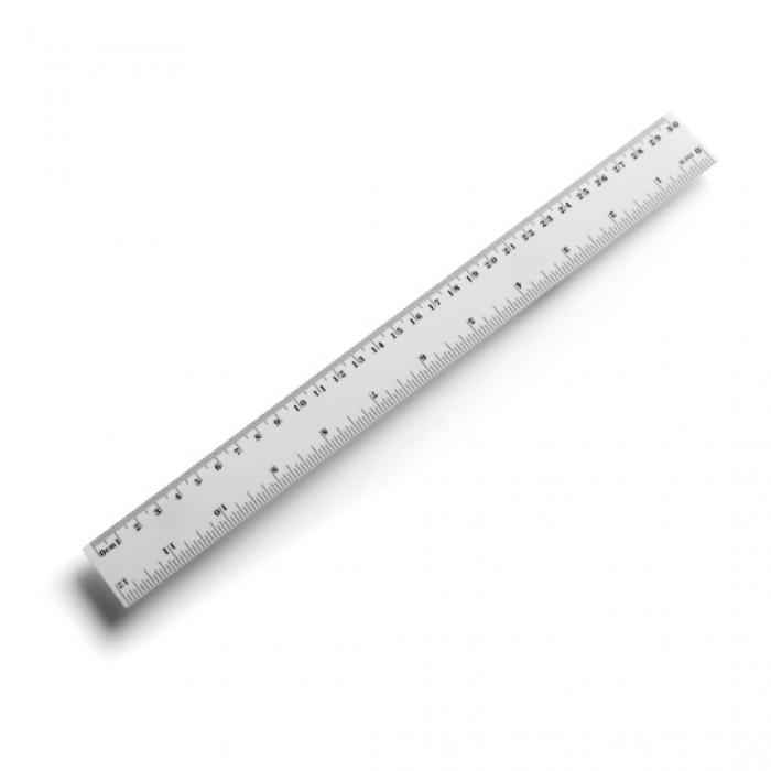 Plastic Ruler Of (30 Cms/12 Inches)