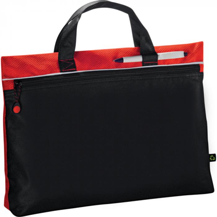 Red Non-Woven Document Bag