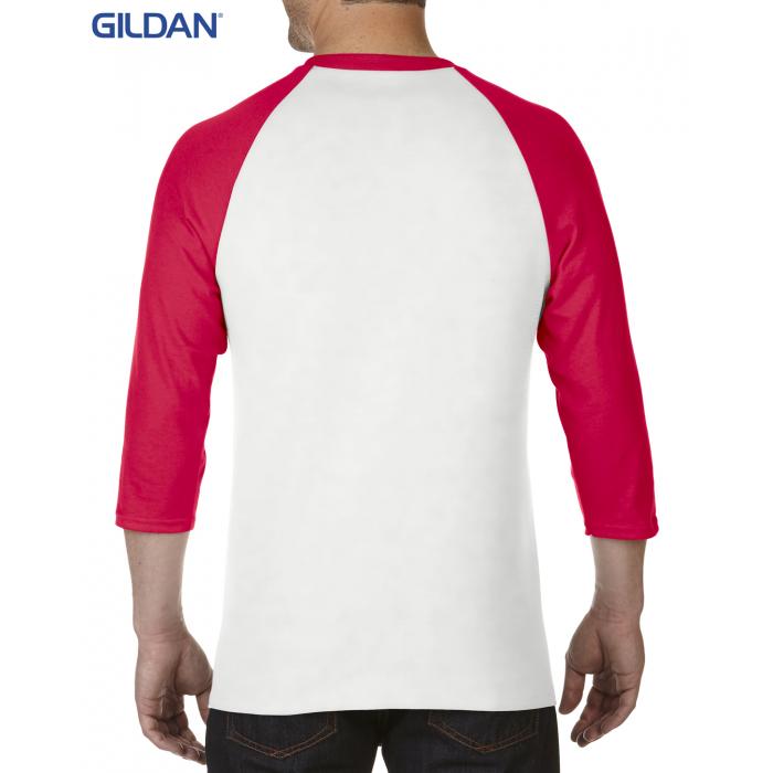 Gildan Heavy Cotton Adult 3/4 Raglan T-Shirt 
