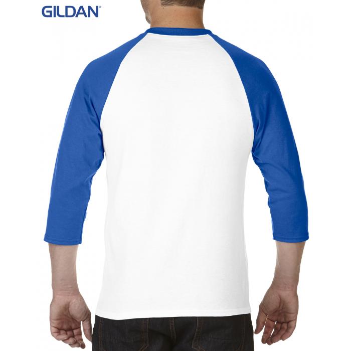 Gildan Heavy Cotton Adult 3/4 Raglan T-Shirt 