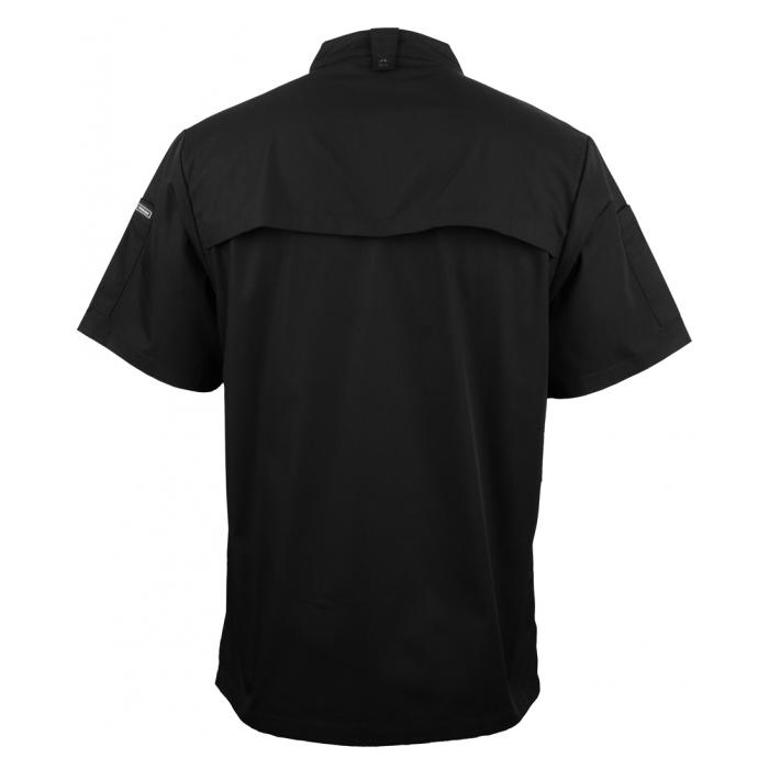 Short Sleeve Snap Button Chefs Jacket