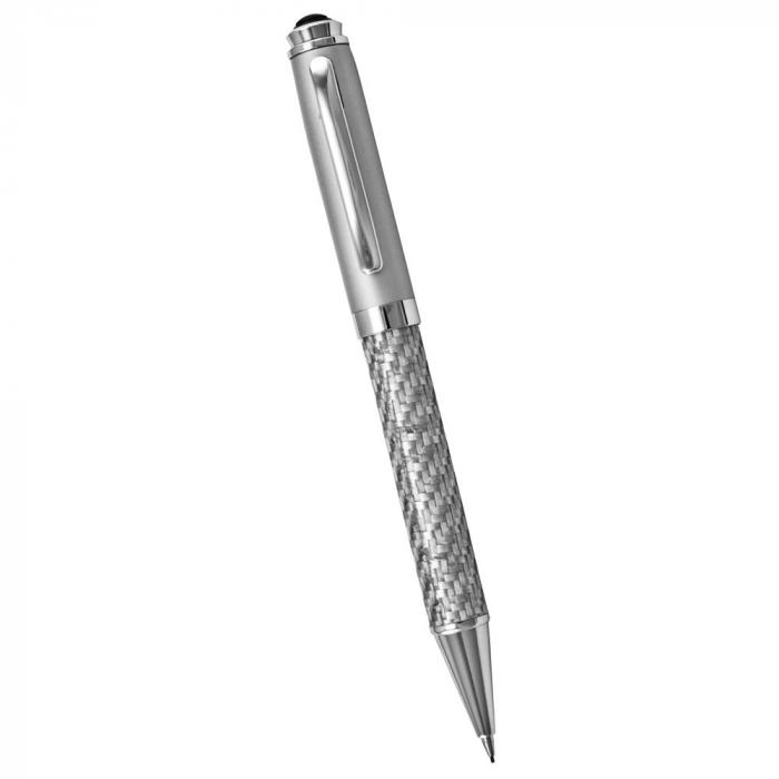 Carbon Fibre Silver Pencil