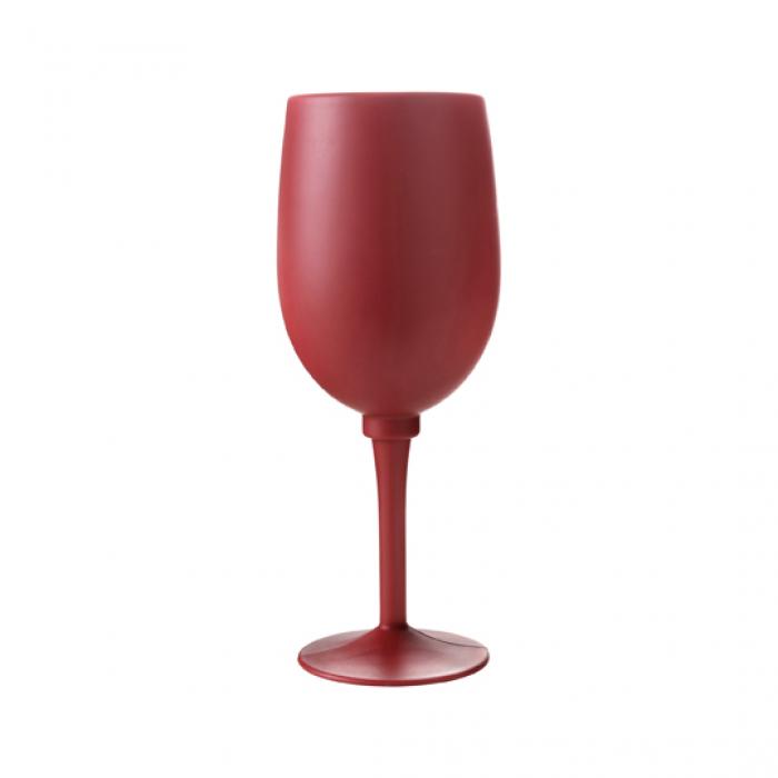 Three Piece Wine Set In A Rubberized Glass Shaped Holder