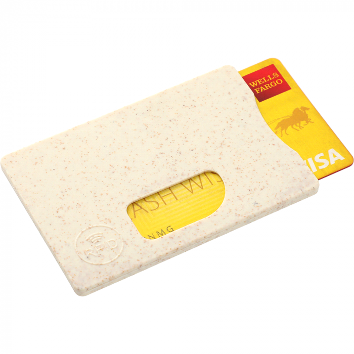 Pilu Wheat Straw RFID Card holder