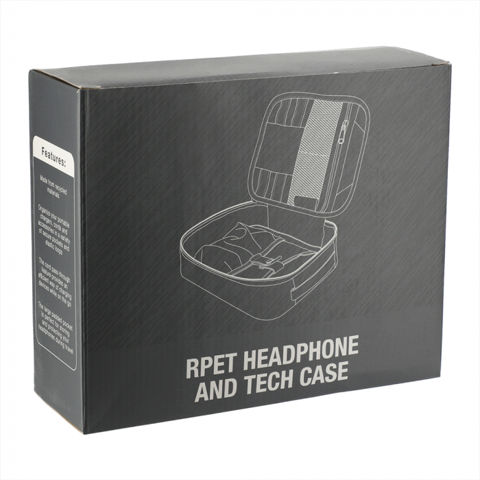 The Range RPET Headphone and Tech Case