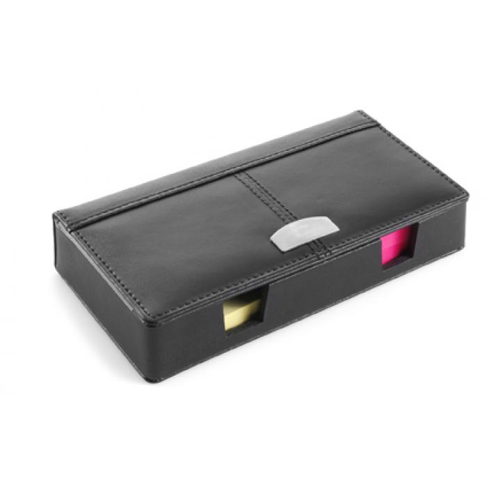 Memo Blocks In A Luxurious Bonded Leather Case