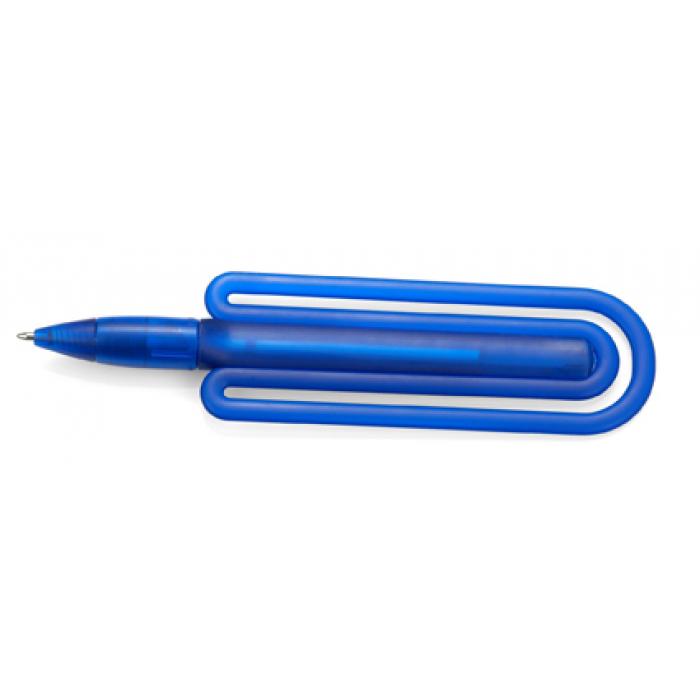Plastic Clipwriter With Blue Ink