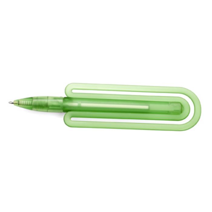 Plastic Clipwriter With Blue Ink