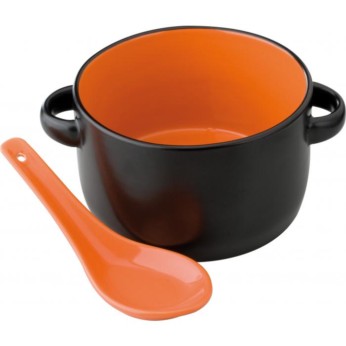Soup Bowl With Spoon