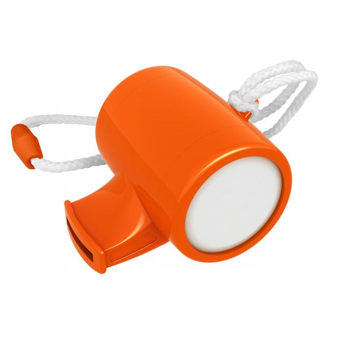 Whistle Shaped Mini Plastic Horn On A Wrist Cord